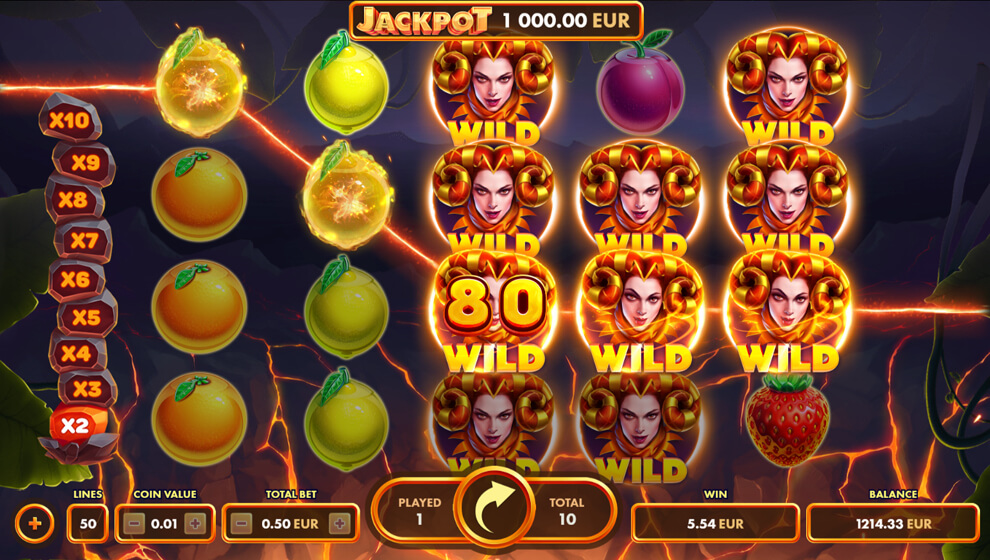 Free Spins with growing multiplier