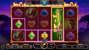 Free Spins with Flying Wild Reel
