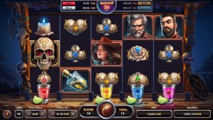 Collect all shots during Free Spins to run Tequila Bonus