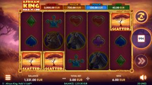 3+ Scatters trigger Free Spins