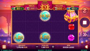 Hold 'n' Link features Jackpots